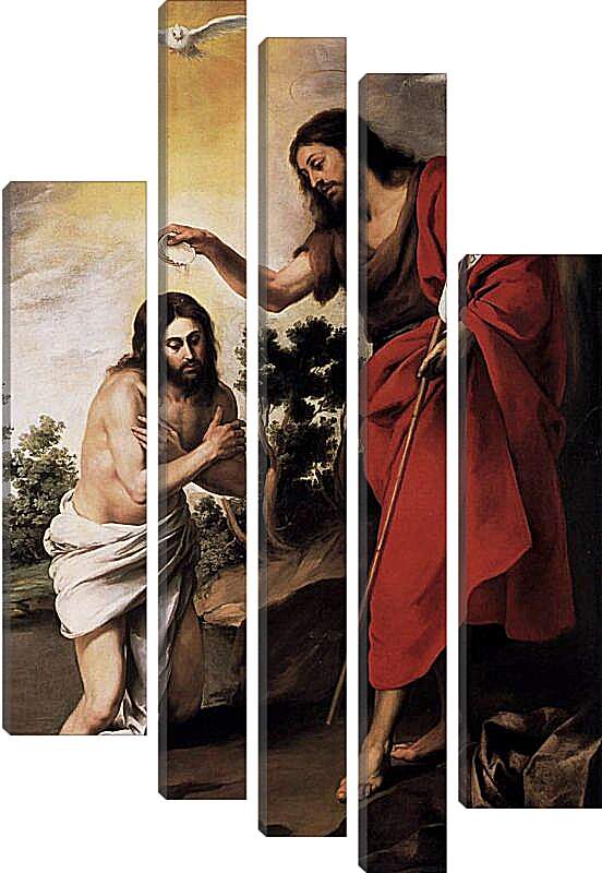 Модульная картина - Крещение Христа. Бартоломе Эстебан Мурильо