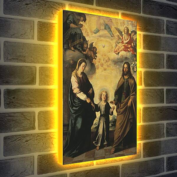 Лайтбокс световая панель - Возвращение Святого Семейства из Египта. Бартоломе Эстебан Мурильо
