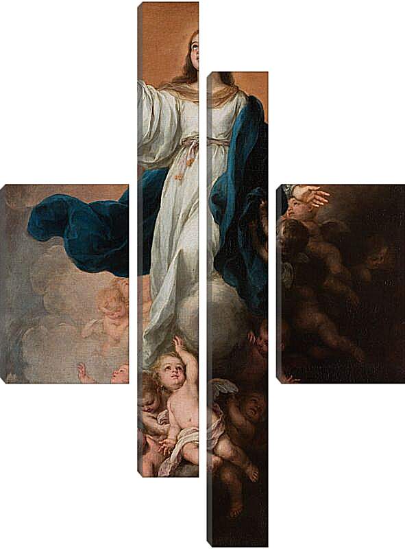 Модульная картина - Вознесение Девы Марии. Бартоломе Эстебан Мурильо