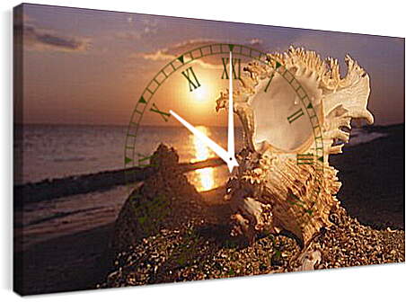 Часы картина - Море
