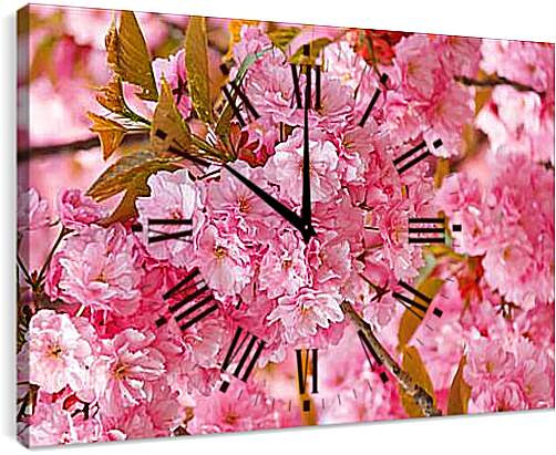 Часы картина - Весна

