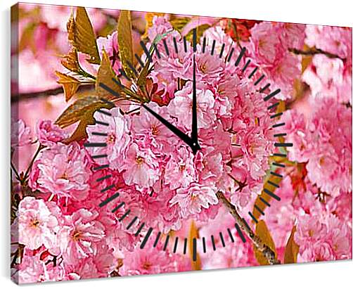 Часы картина - Весна
