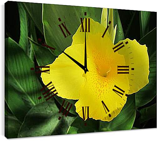 Часы картина - Yello - Желтый
