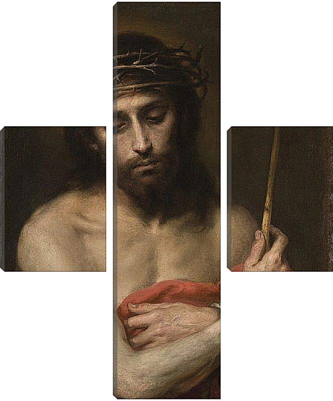 Модульная картина - Христос, Муж скорбей. Бартоломе Эстебан Мурильо