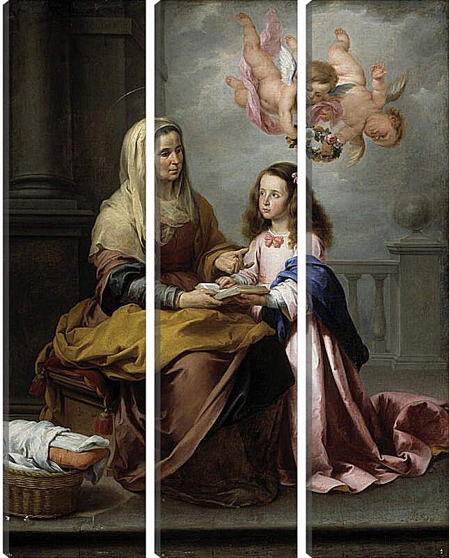 Модульная картина - Детство Марии. Бартоломе Эстебан Мурильо