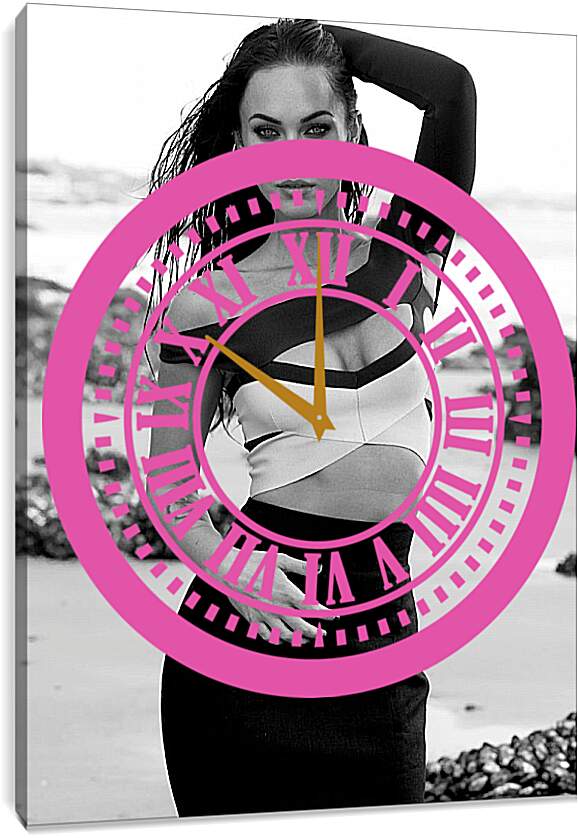 Часы картина - Меган Фокс (Megan Fox)