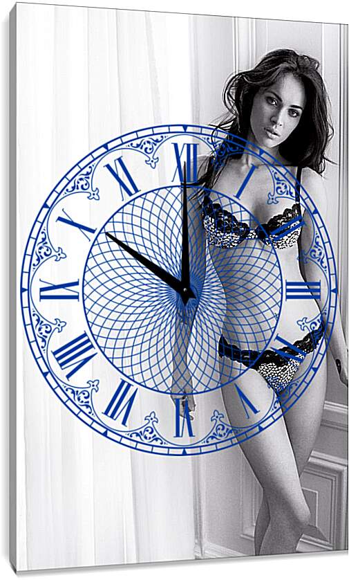 Часы картина - Меган Фокс