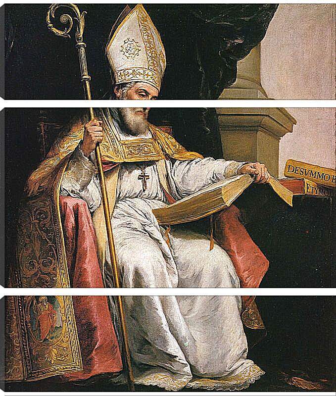 Модульная картина - Святой Леандр. Бартоломе Эстебан Мурильо