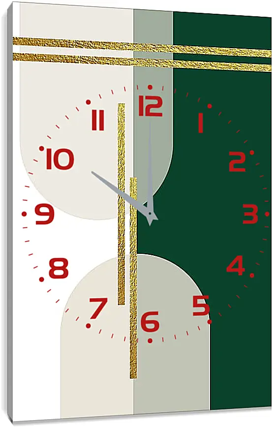 Часы картина - Абстракция