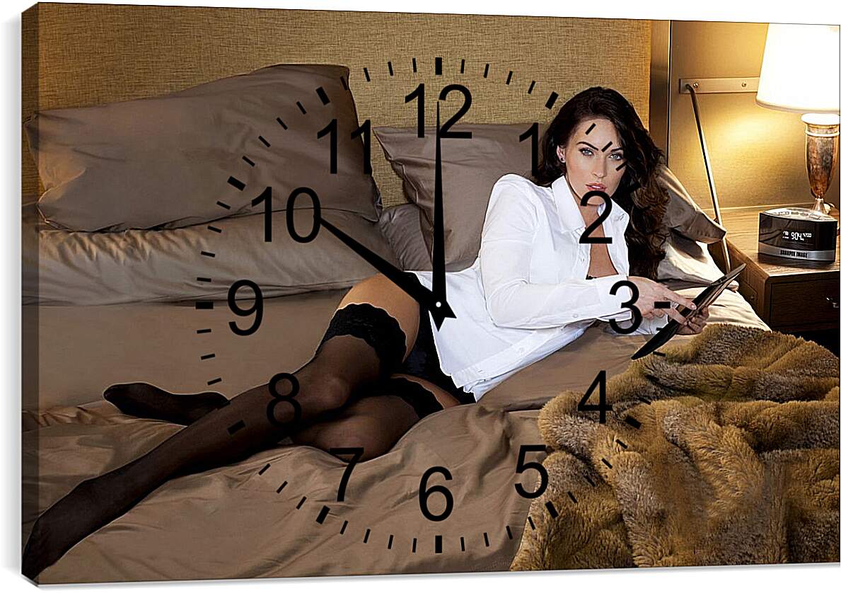 Часы картина - Меган Фокс (Megan Fox)