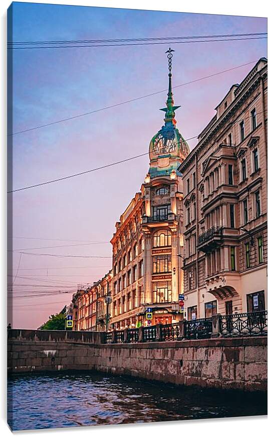 Постер и плакат - Набережная Санкт-Петербурга
