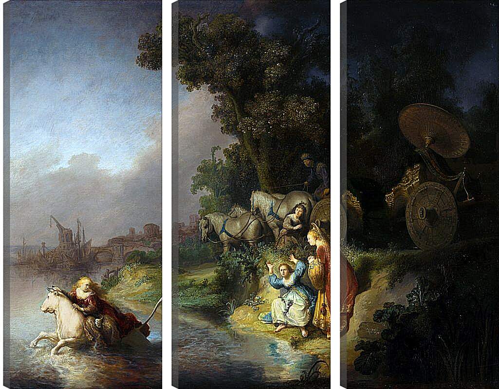 Модульная картина - Похищение Европы. Рембрандт