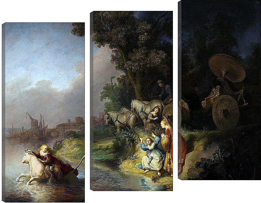 Модульная картина - Похищение Европы. Рембрандт