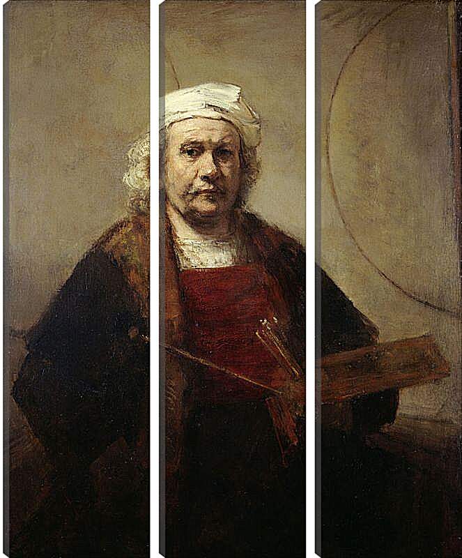 Модульная картина - Автопортрет. Рембрандт