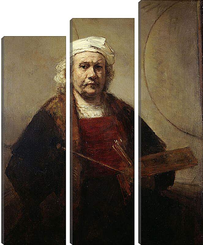 Модульная картина - Автопортрет. Рембрандт