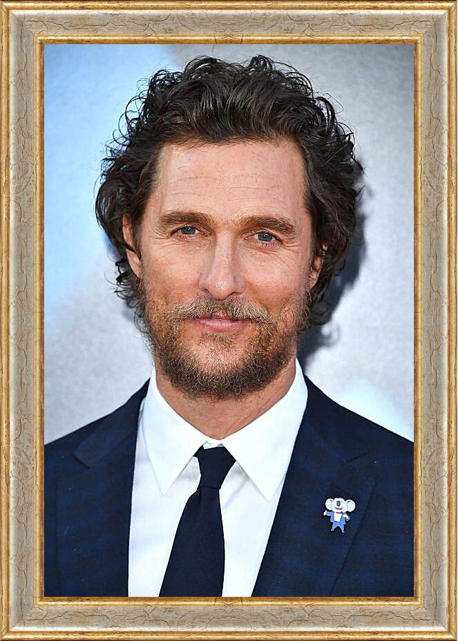 Картина в раме - Мэттью Макконахи. Matthew McConaughey