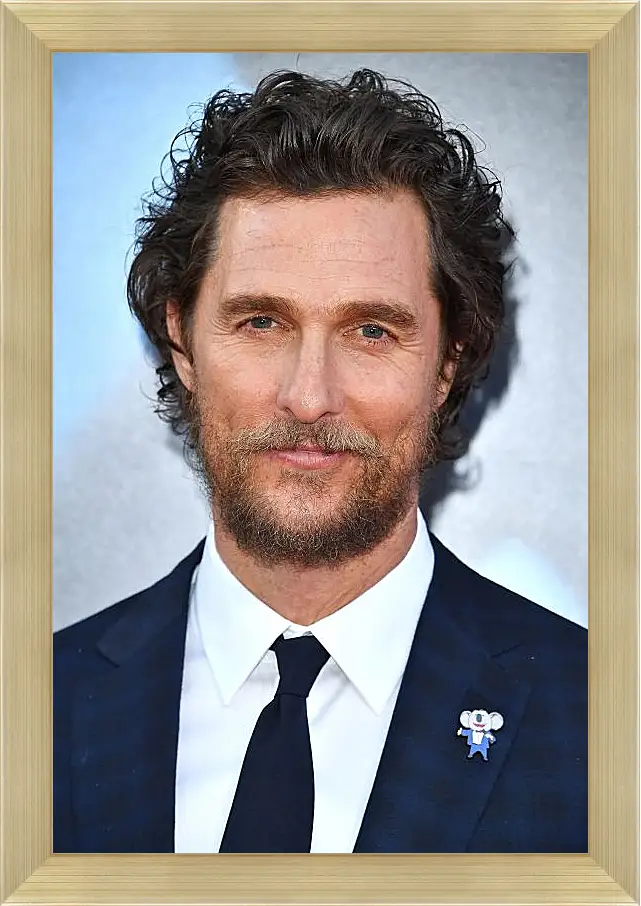 Картина в раме - Мэттью Макконахи. Matthew McConaughey