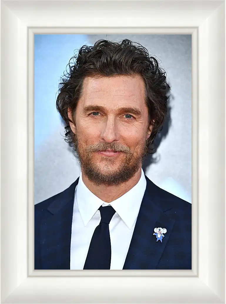 Картина в раме - Мэттью Макконахи. Matthew McConaughey