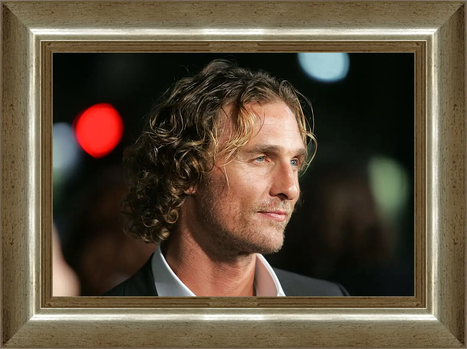 Картина в раме - Мэттью Макконахи. Matthew McConaughey