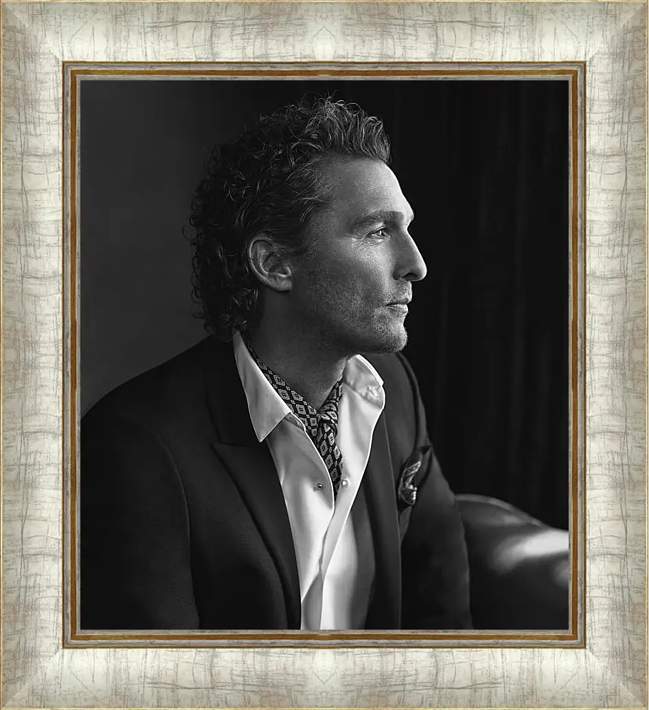 Картина в раме - Мэттью Макконахи. Matthew McConaughey