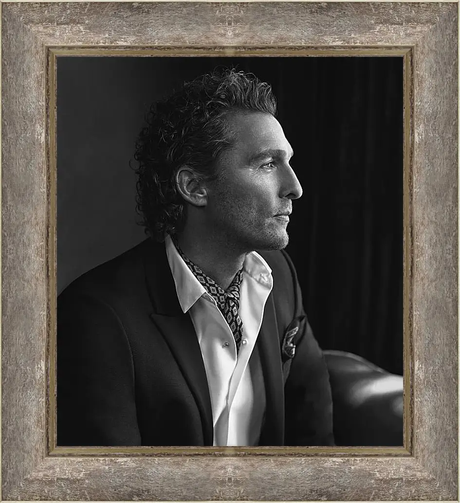 Картина в раме - Мэттью Макконахи. Matthew McConaughey