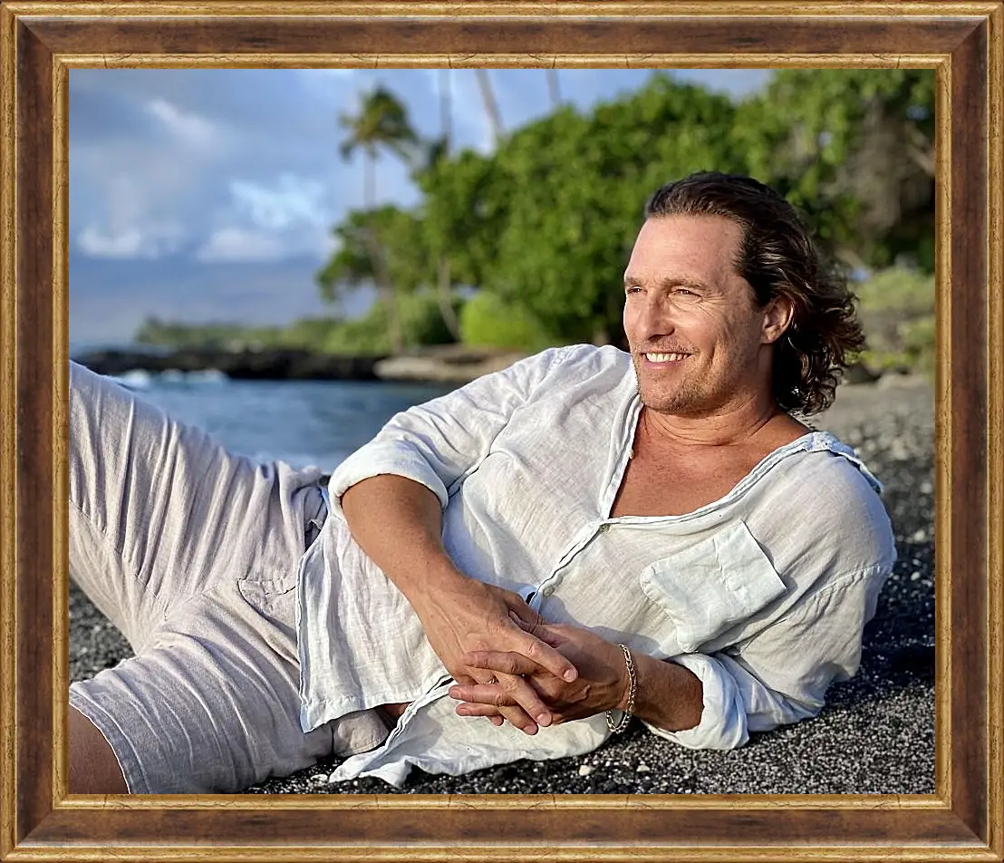 Картина в раме - Мэттью Макконахи. Matthew McConaughey