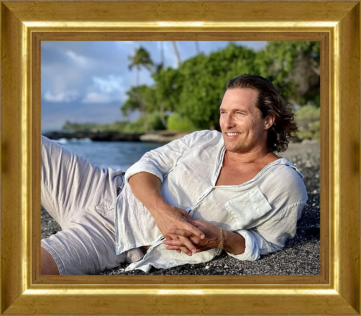 Картина в раме - Мэттью Макконахи. Matthew McConaughey