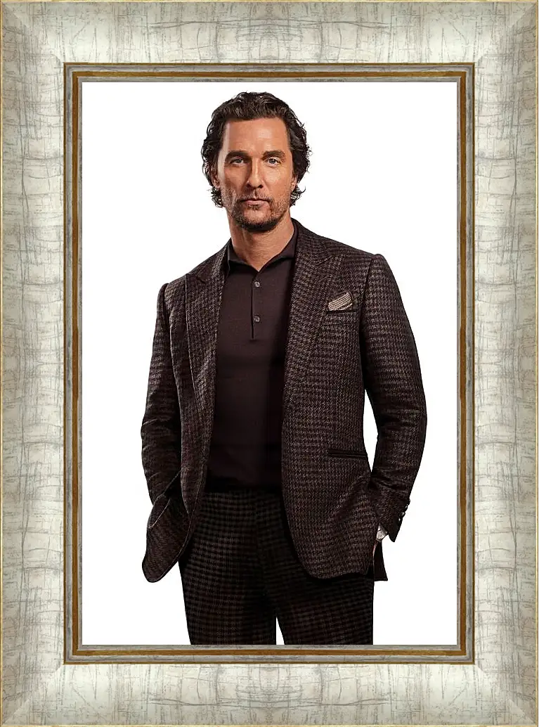 Картина в раме - Мэттью Макконахи. Matthew McConaughey