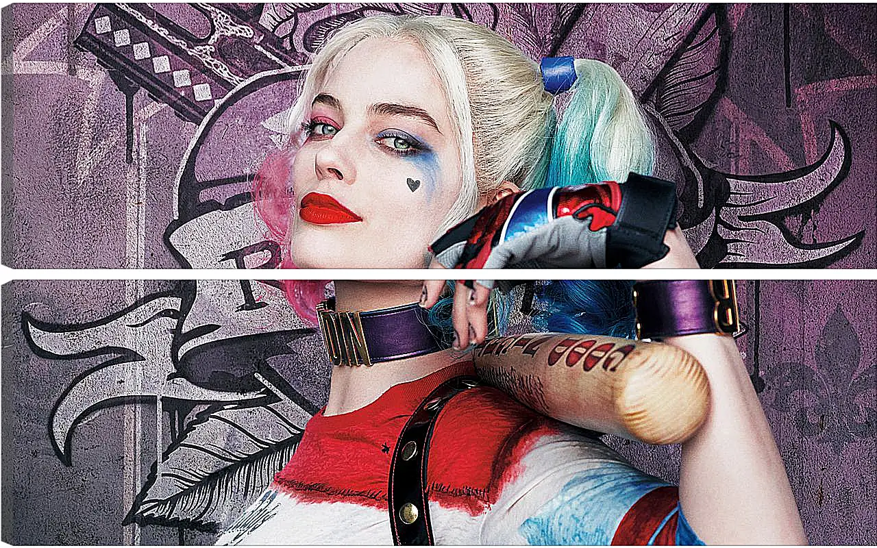 Модульная картина - Харли Квинн (Harley Quinn), Марго Робби