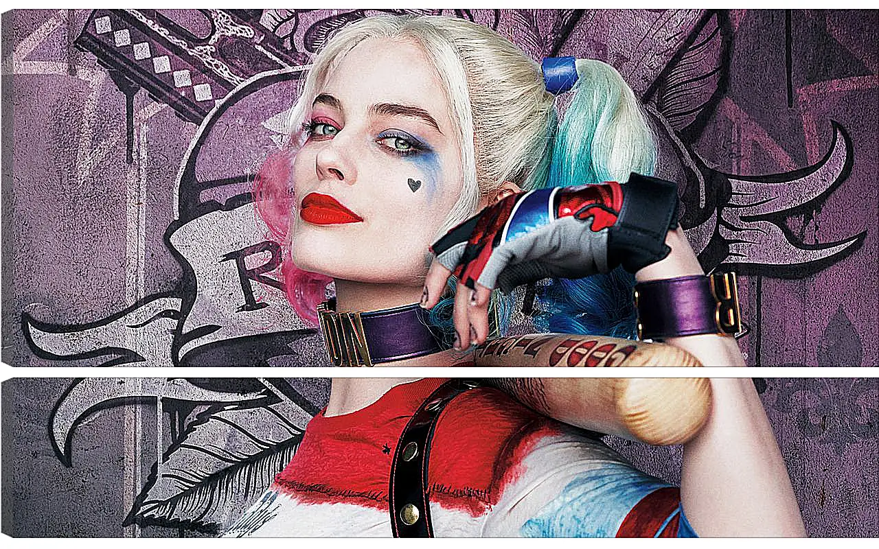 Модульная картина - Харли Квинн (Harley Quinn), Марго Робби