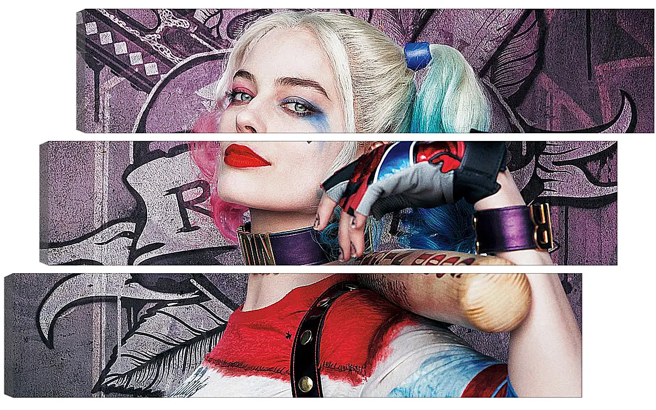 Модульная картина - Харли Квинн (Harley Quinn), Марго Робби