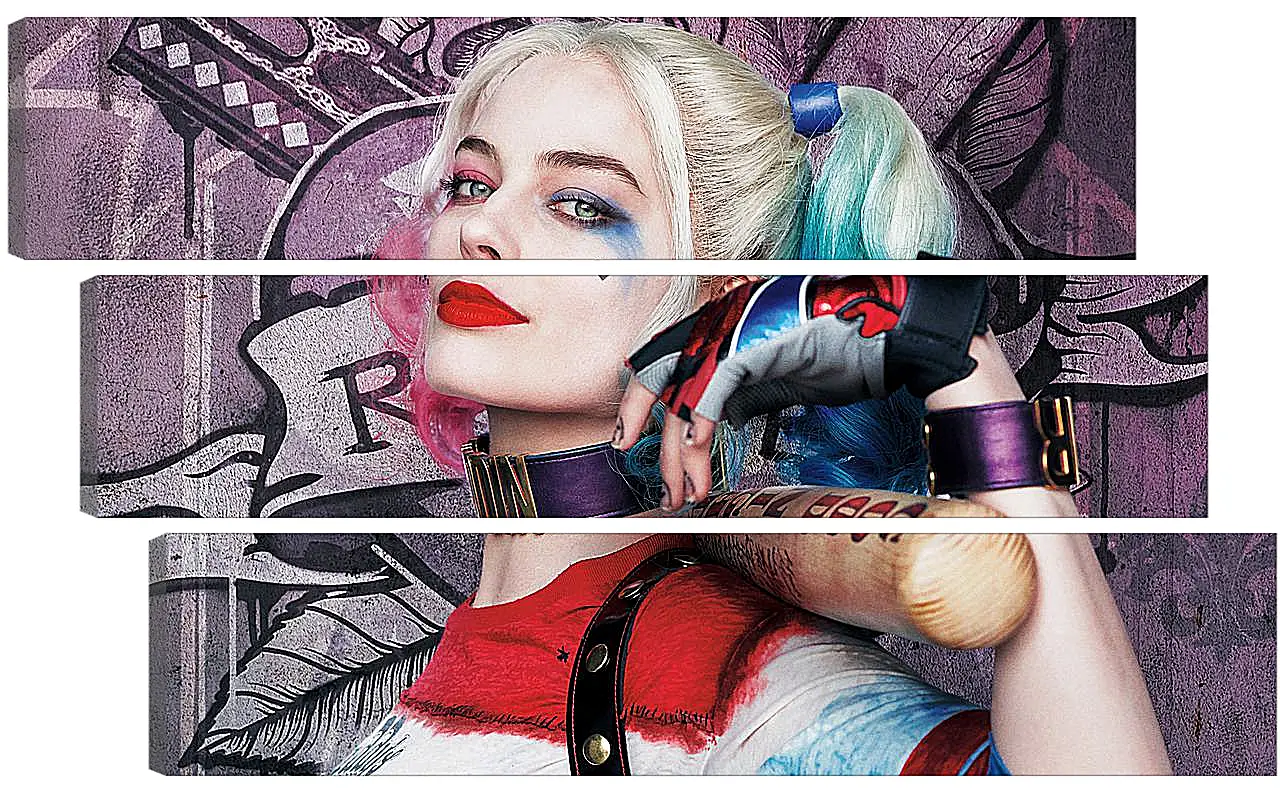 Модульная картина - Харли Квинн (Harley Quinn), Марго Робби