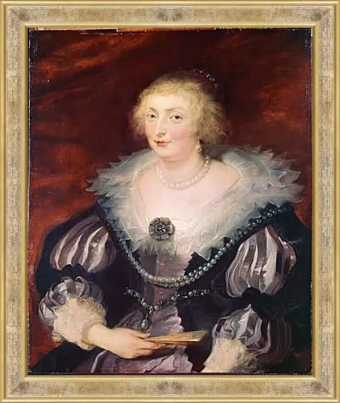 Картина в раме - Portrait of a Lady. Питер Пауль Рубенс