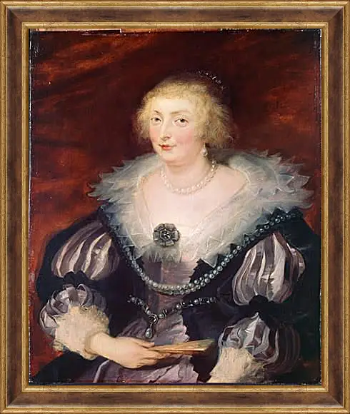 Картина в раме - Portrait of a Lady. Питер Пауль Рубенс