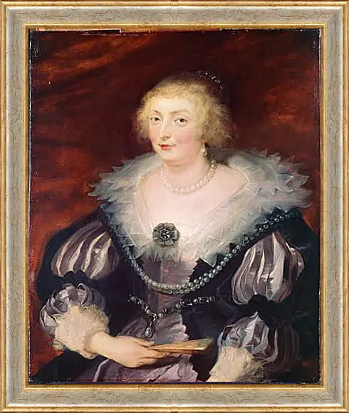 Картина в раме - Portrait of a Lady. Питер Пауль Рубенс