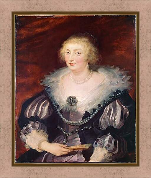Картина в раме - Portrait of a Lady. Питер Пауль Рубенс