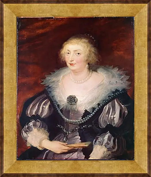 Картина в раме - Portrait of a Lady. Питер Пауль Рубенс