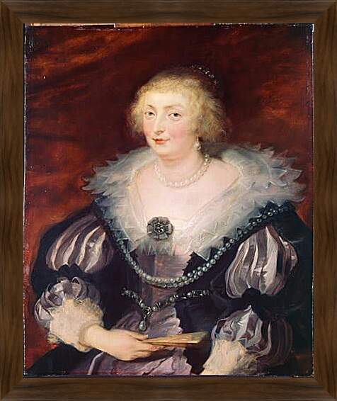 Картина в раме - Portrait of a Lady. Питер Пауль Рубенс