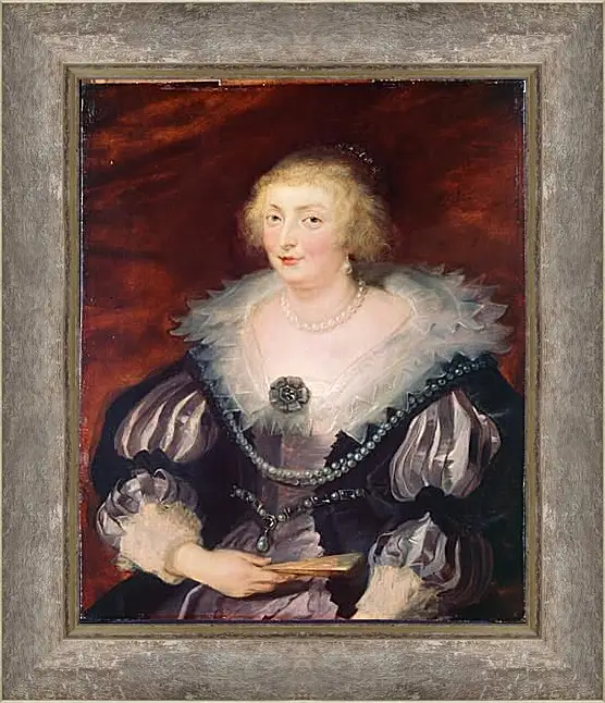 Картина в раме - Portrait of a Lady. Питер Пауль Рубенс