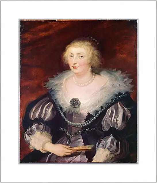 Картина в раме - Portrait of a Lady. Питер Пауль Рубенс