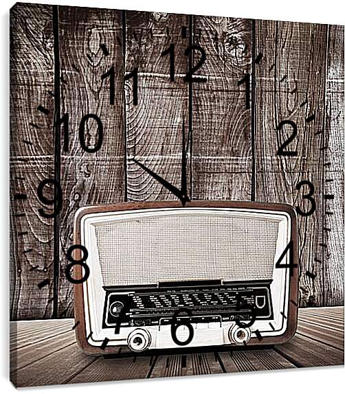 Часы картина - radio - Радио
