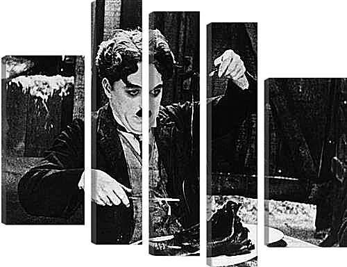Модульная картина - Чарли Чаплин
