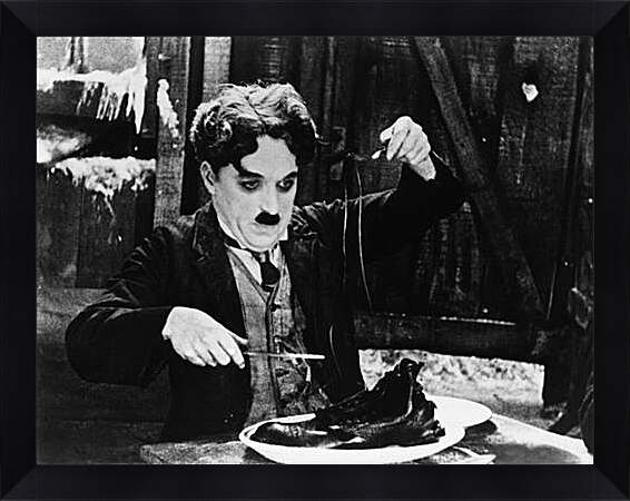 Картина в раме - Чарли Чаплин
