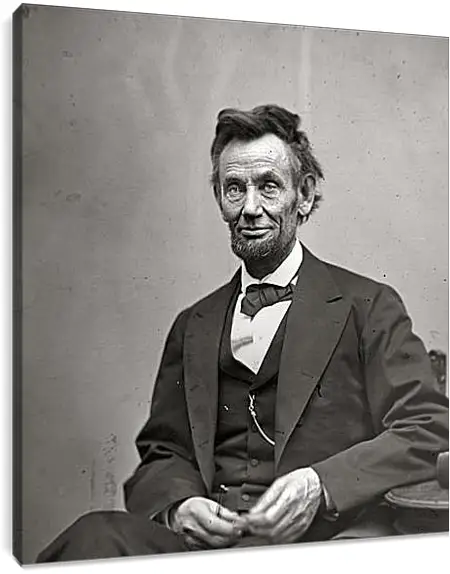 Постер и плакат - February 5, 1865. Abraham Lincoln. - 05 Февраля 1865г. Авраам Линкольн