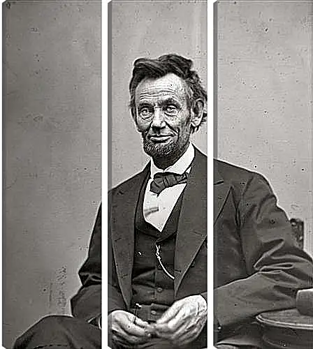 Модульная картина - February 5, 1865. Abraham Lincoln. - 05 Февраля 1865г. Авраам Линкольн