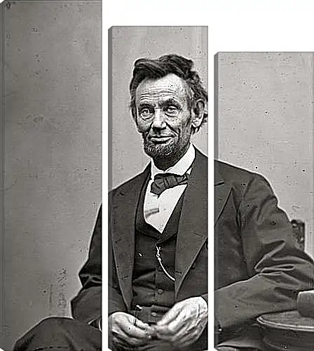 Модульная картина - February 5, 1865. Abraham Lincoln. - 05 Февраля 1865г. Авраам Линкольн