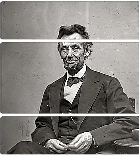 Модульная картина - February 5, 1865. Abraham Lincoln. - 05 Февраля 1865г. Авраам Линкольн