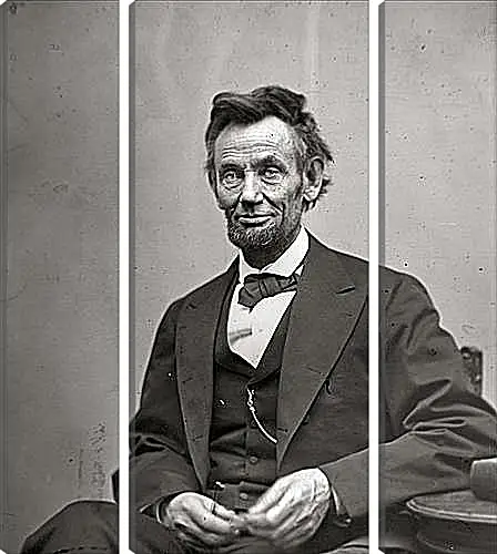 Модульная картина - February 5, 1865. Abraham Lincoln. - 05 Февраля 1865г. Авраам Линкольн