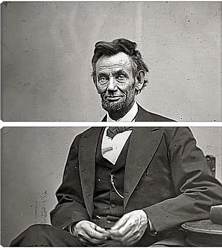 Модульная картина - February 5, 1865. Abraham Lincoln. - 05 Февраля 1865г. Авраам Линкольн