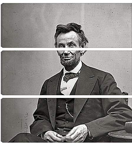 Модульная картина - February 5, 1865. Abraham Lincoln. - 05 Февраля 1865г. Авраам Линкольн